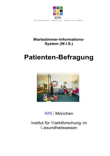 Wartezimmer-Informations-System (WIS) - IMIG Institut für ...