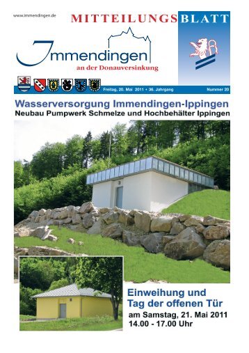 Mitteilungsblatt KW 20 - Immendingen