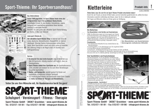 0406204 Anleitung Kletterleine - Sport-Thieme