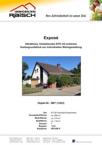 Expose als PDF zum Drucken - Immobilien Raisch