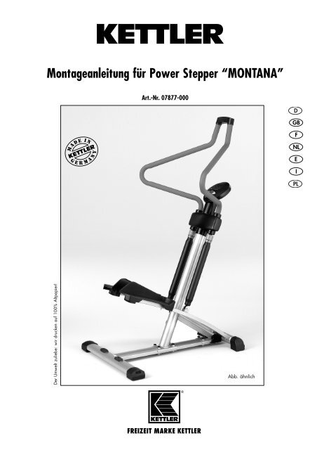 Montageanleitung für Power Stepper “MONTANA” - Sport-Thieme.ch