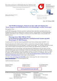 BVMW Jena, Günter Rehm und Dietmar Winter - IMMS Institut für ...