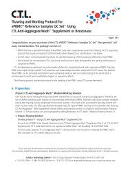 Thawing and Working Protocol for ePBMC® Reference Samples QC ...