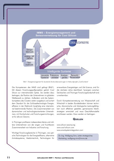 Jahresbericht 2009 - IMMS Institut für Mikroelektronik