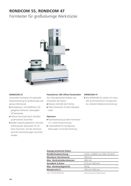 Infomaterial - IMTEC Industrielle Messtechnik GmbH