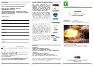 Brand- und Explosionsschutz in ... - Inburex GmbH