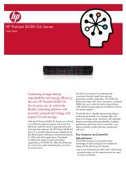 HP ProLiant DL180 G6 Server- Datasheet