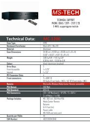 MC-1200 NEW - MS-Tech