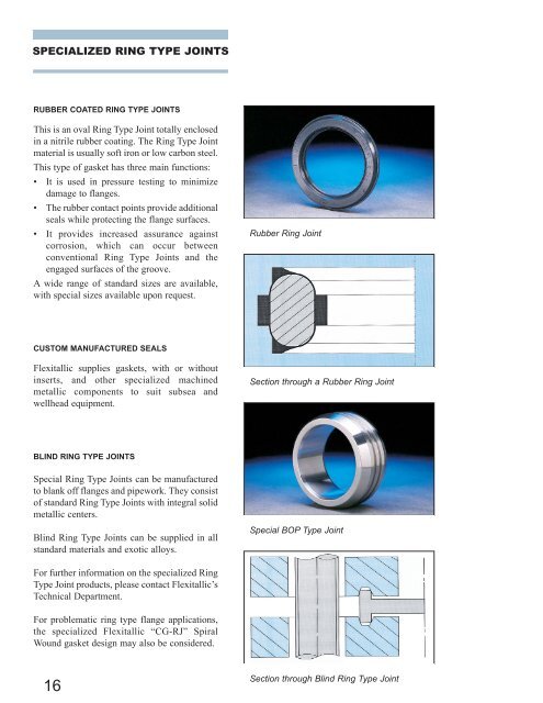 Ring Type Joints - Induseal Gaskets GmbH