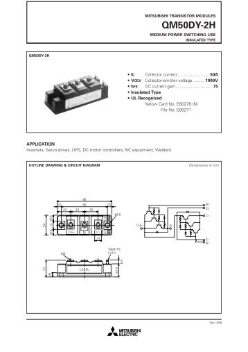 QM50DY-2H datasheet - Ineltron