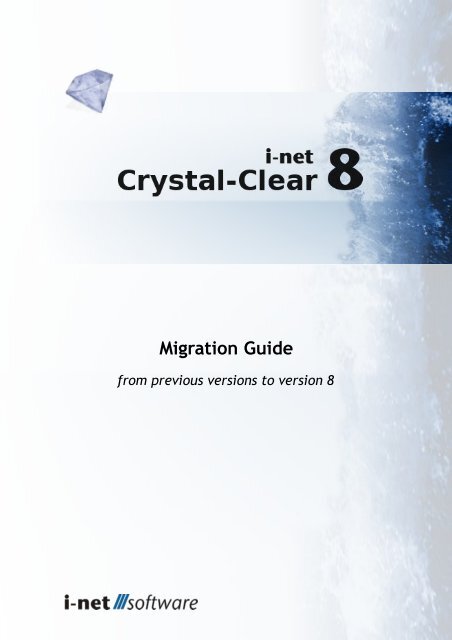 I Net Software Migration Guide - i-net Software