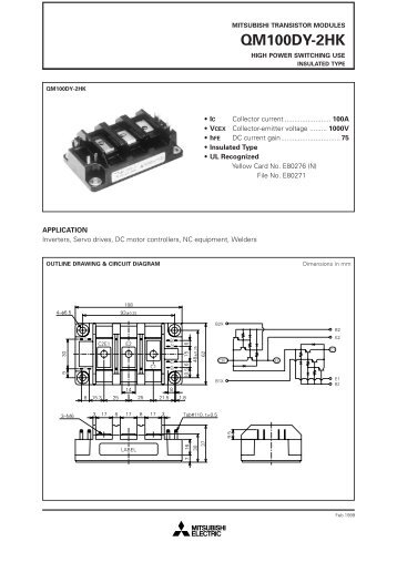 QM100DY-2H datasheet - Ineltron