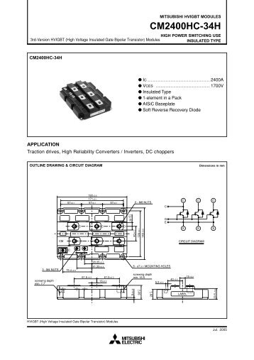 CM2400HC-34H datasheet - Ineltron