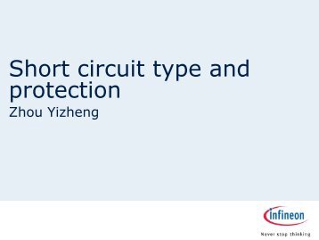 Short circuit type and protection - Infineon