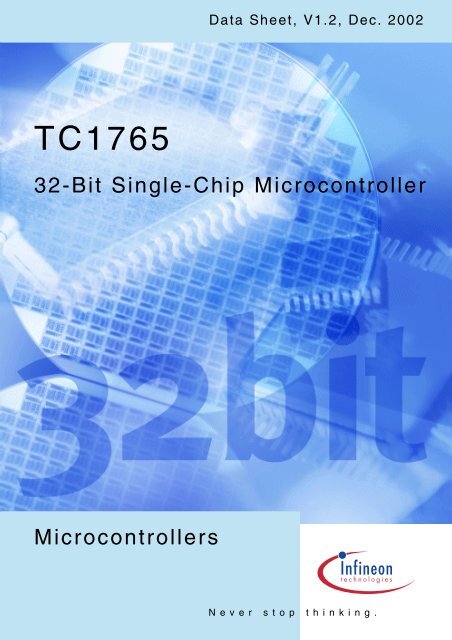 TC1765_ds_v12 (TC1765_ds_v12_1202.pdf) - Infineon