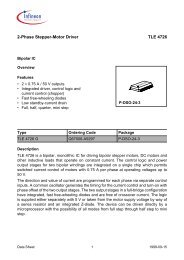 2-Phase Stepper-Motor Driver TLE 4726 - Infineon