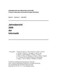 Jahresbericht 2009 der Informatik - Dept. of Computer Science ...