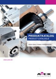 PRoduktkatalog - infra-antriebe