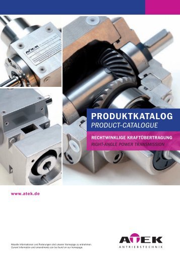 PRODUKTKATALOG - infra-antriebe