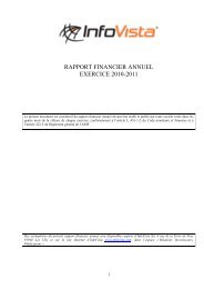 Rapport financier annuel 3 - Zonebourse.com