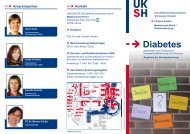 Flyer Diabetesberatung ( PDF) - Medizinische Klinik I