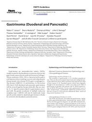 Gastrinoma (Duodenal and Pancreatic)