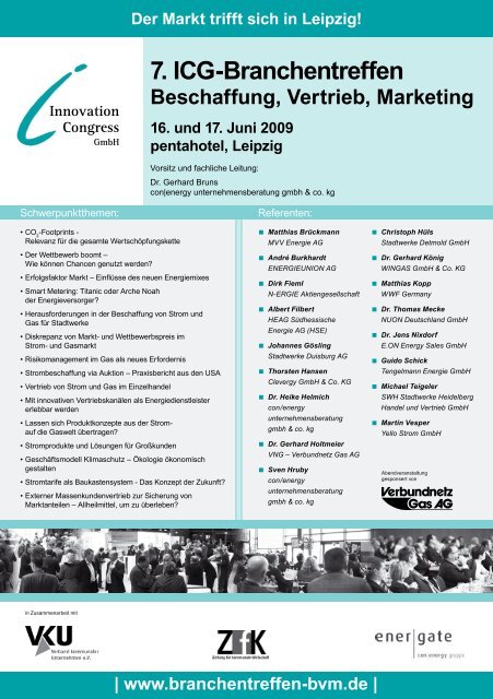 Programm - ICG Innovation Congress GmbH