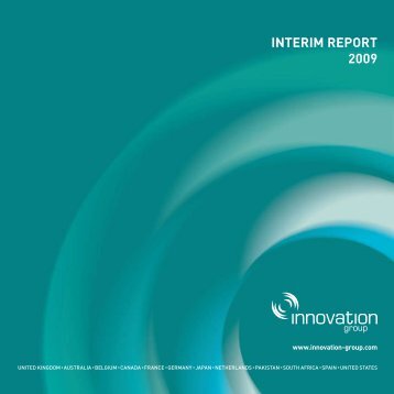 InterIm report 2009 - Innovation Group