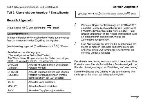 Automatikbetrieb 2