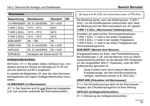 Automatikbetrieb 2