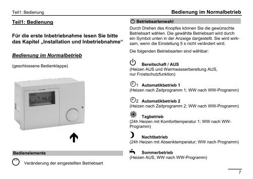 Automatikbetrieb 2