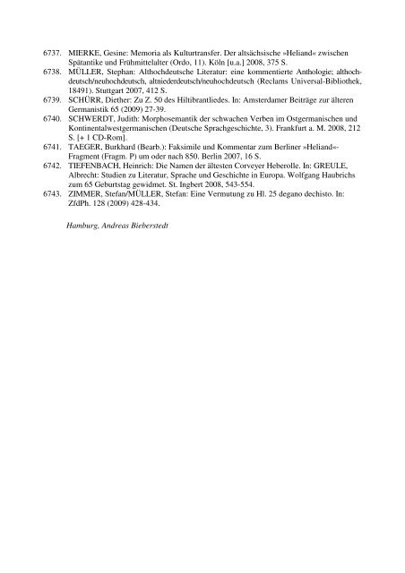 Niederdeutsche Bibliographie - Institut für niederdeutsche Sprache ...