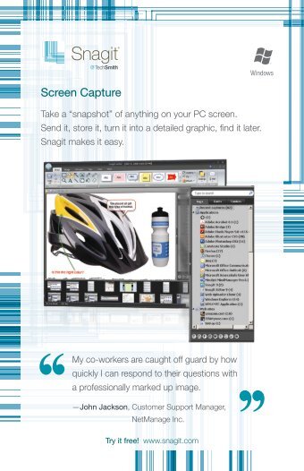 Snagit Datasheet - Insight