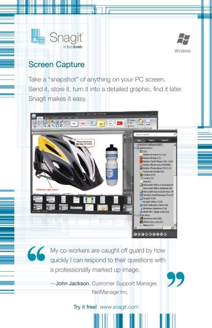Snagit Datasheet - Insight