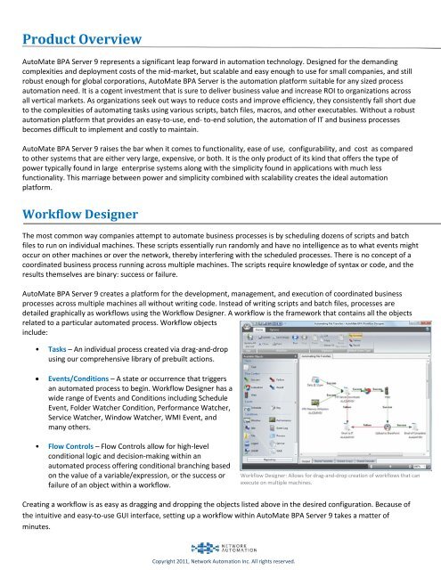 The IT and Business Process Automation Platform - Insight
