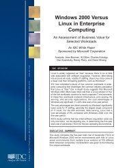 Windows 2000 Versus Linux in Enterprise Computing - Download ...