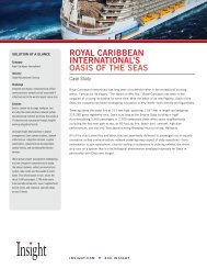 Royal Caribbean Cruise Line - Insight