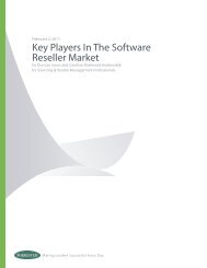 Key Players In The Software Reseller Market