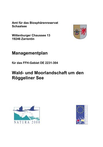 Managementplan Wald- und Moorlandschaft um den ... - biota