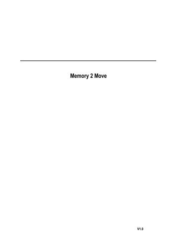 9.“Memory 2 Move” - Nierle.com