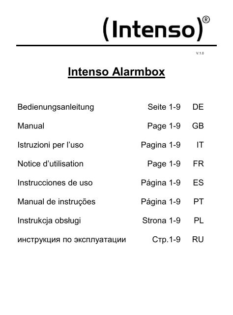 Руководство - Intenso