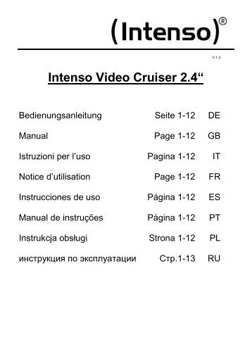 Intenso Video Cruiser 2.4“