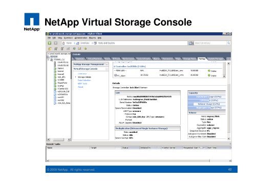 VMware & NetApp - interface:systems