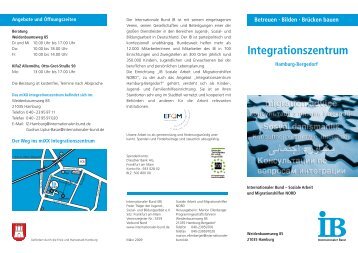 Integrationszentrum - Internationaler Bund