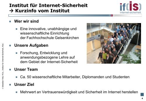 OpenID trifft nPA - Sichere Authentisierung im Internet - Institut für ...