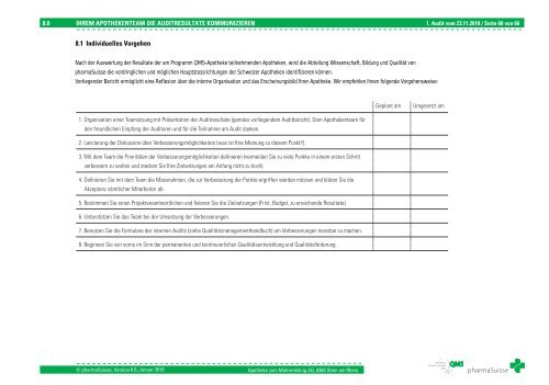 auditbericht Apotheke zum Mohrenkönig AG, 8260 ... - apo-click.ch