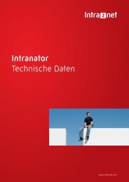 Intranator Technische Daten - Intra2net AG