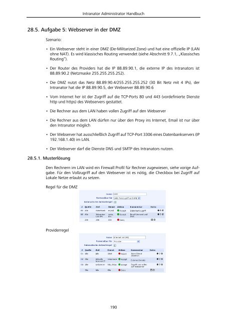 Intranator Administrator Handbuch - Intra2net AG