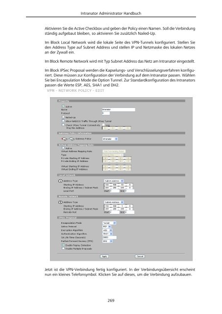 Intranator Administrator Handbuch - Intra2net AG