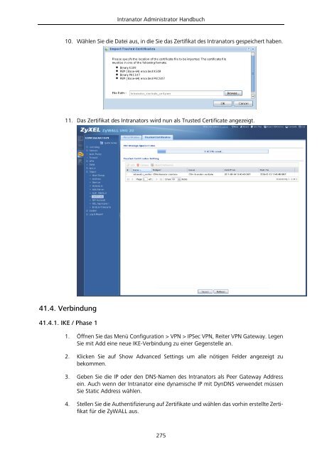 Intranator Administrator Handbuch - Intra2net AG